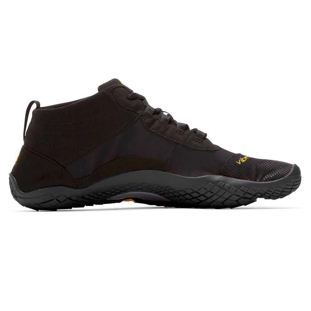 Vibram Five Fingers Mens Trail Shoes - Black - V-Trek - 20987-MWTV